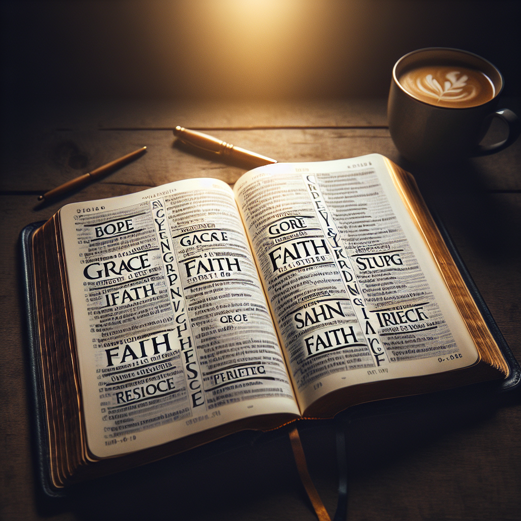 Highlighted Bible verses on Sola Fide