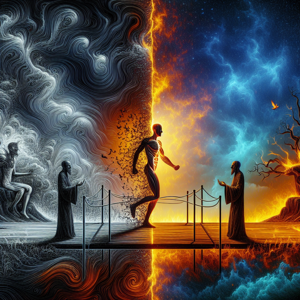 Contrasting images of depravity and ability in spiritual context