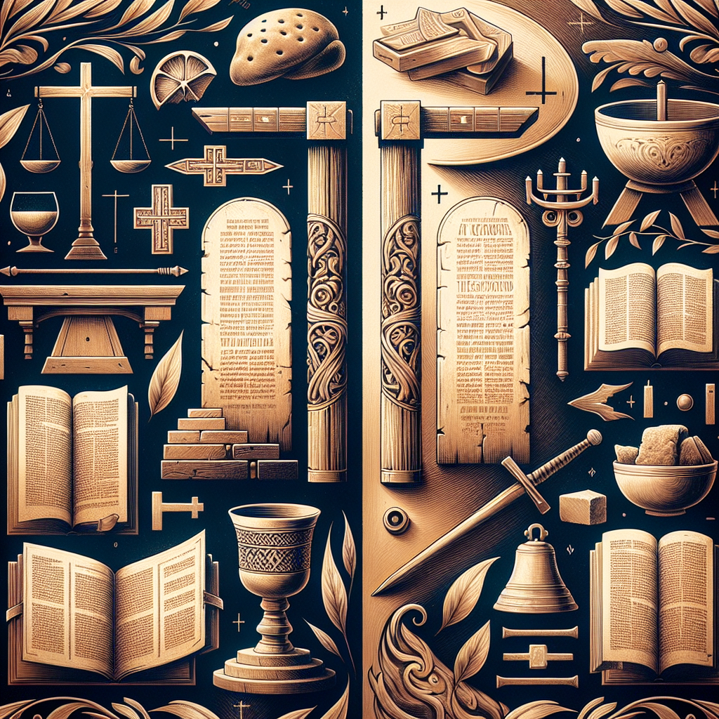 Visual representation of Old vs New Covenant in Reformed Theology