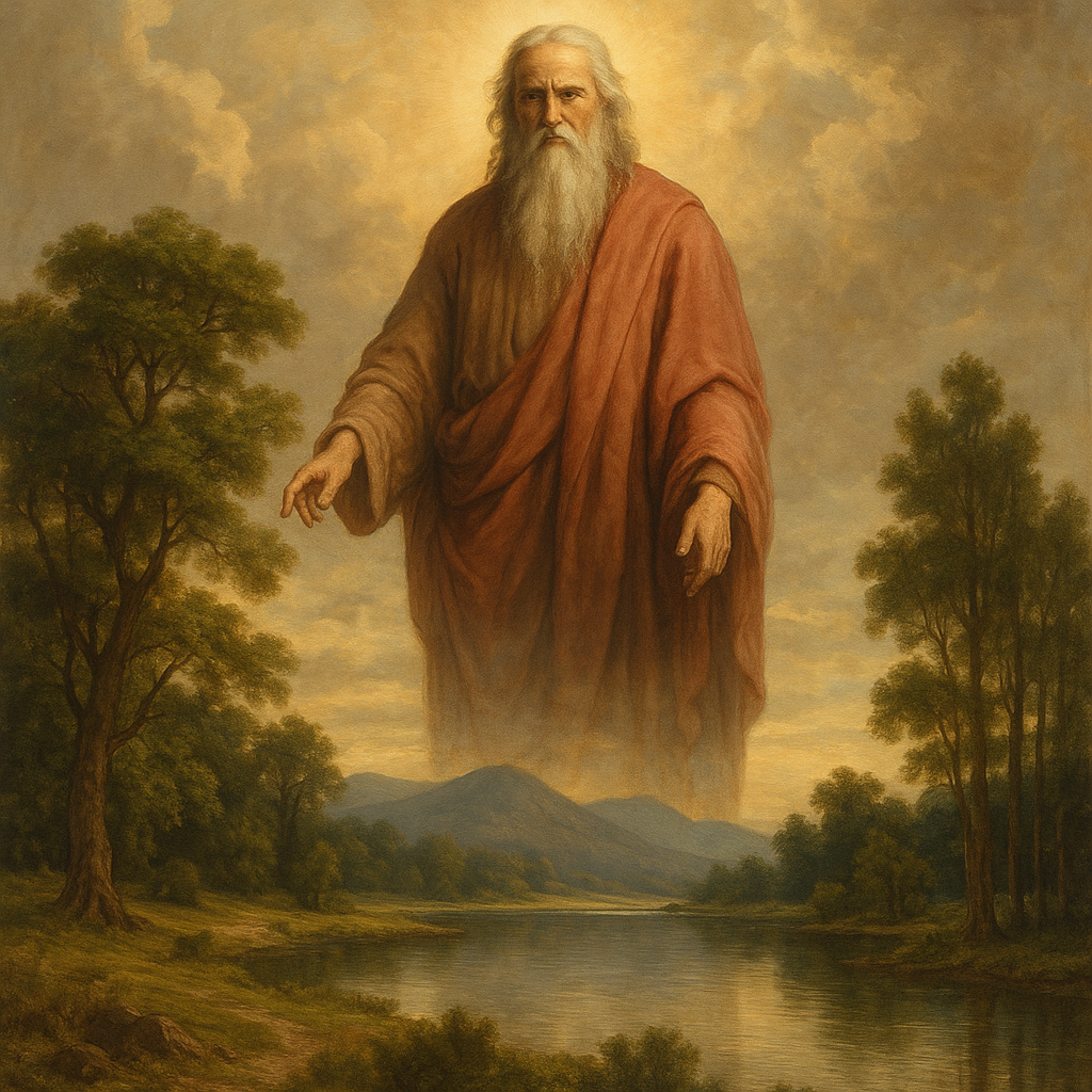 Landscape representing God's sovereignty and divine independence.